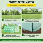 2.5x5x2-szklarnia-foliowa-3 Tunel foliowy 2.5×5×2 m