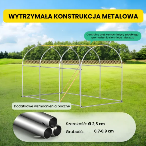 2x3x2-szklarnia-foliowa-5 Tunel foliowy 2×3×2 m