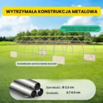 3x6x2-szklarnia-foliowa-5 Tunel foliowy 3×6×2 m