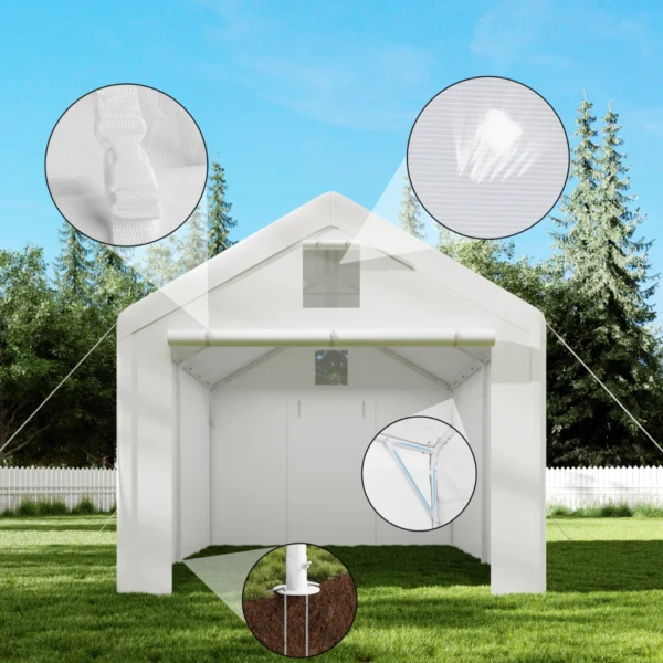 namiot-garazowy-3x4m-7 Namiot garażowy 3×4 m