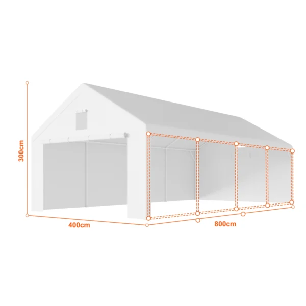namiot-garazowy-4x8m-3 Namiot garażowy 4×8 m