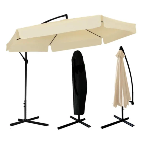 parasol-ogrodowy-3m-bezowym-2 Parasol ogrodowy 3 m – beżowym