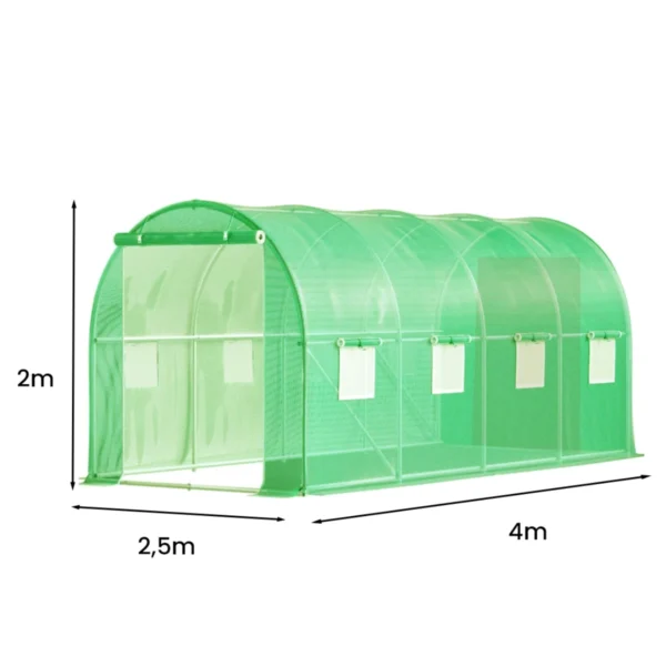 szklarnia-foliowa-2-5x4x2m-6 Tunel foliowy 2.5×4×2 m