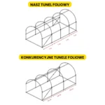 szklarnia-foliowa-2-5x4x2m-66 Tunel foliowy 2.5×4×2 m