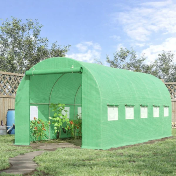 szklarnia-foliowa-2-5x5x2m-4 Tunel foliowy 2.5×5×2 m
