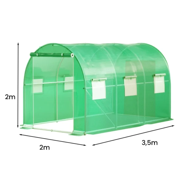 szklarnia-foliowa-2x3-5x2m-6 Tunel foliowy 2×3.5×2 m