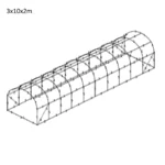 3x10x2-szklarnia-foliowa-1 Tunel foliowy 3×10×2 m