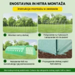 3x10x2-szklarnia-foliowa-3 Tunel foliowy 3×10×2 m