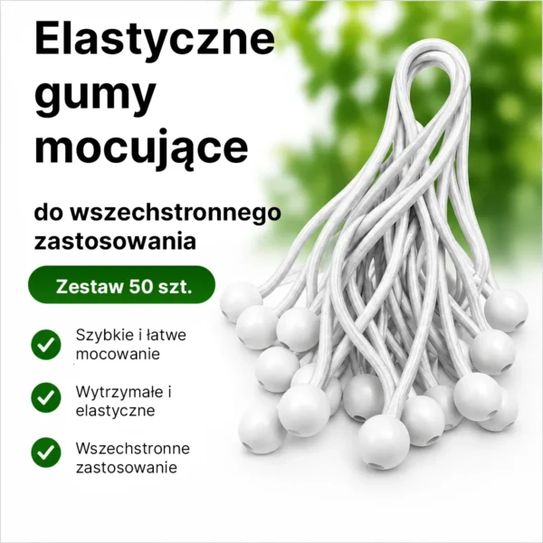 elastyczne-gumy-mocujace-z-kulka-50-szt-2 Elastyczne gumy mocujące z kulką – 50 szt.