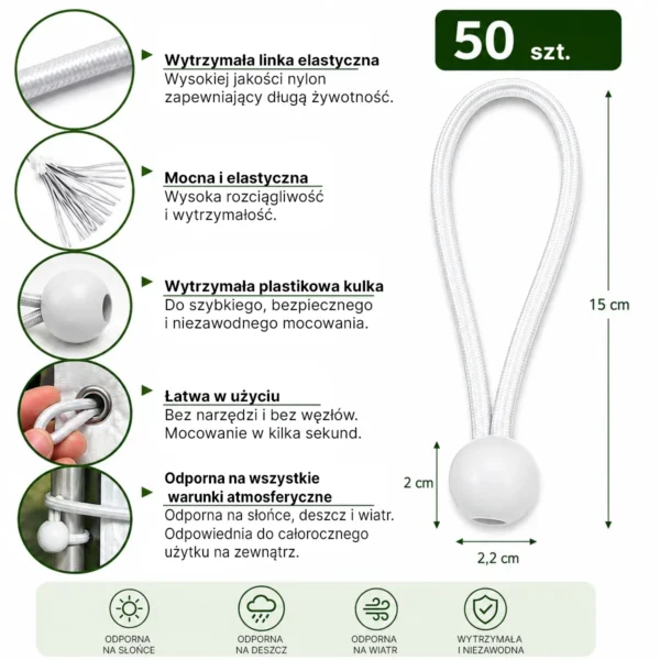 elastyczne-gumy-mocujace-z-kulka-50-szt-8 Elastyczne gumy mocujące z kulką – 50 szt.