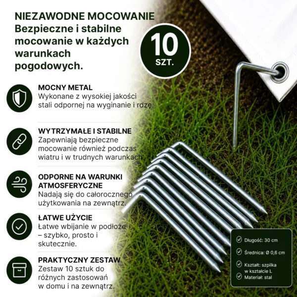 metalowe-sledzie-30-cm-10-szt-6 Metalowe śledzie do namiotów i plandek 30 cm – 10 szt.